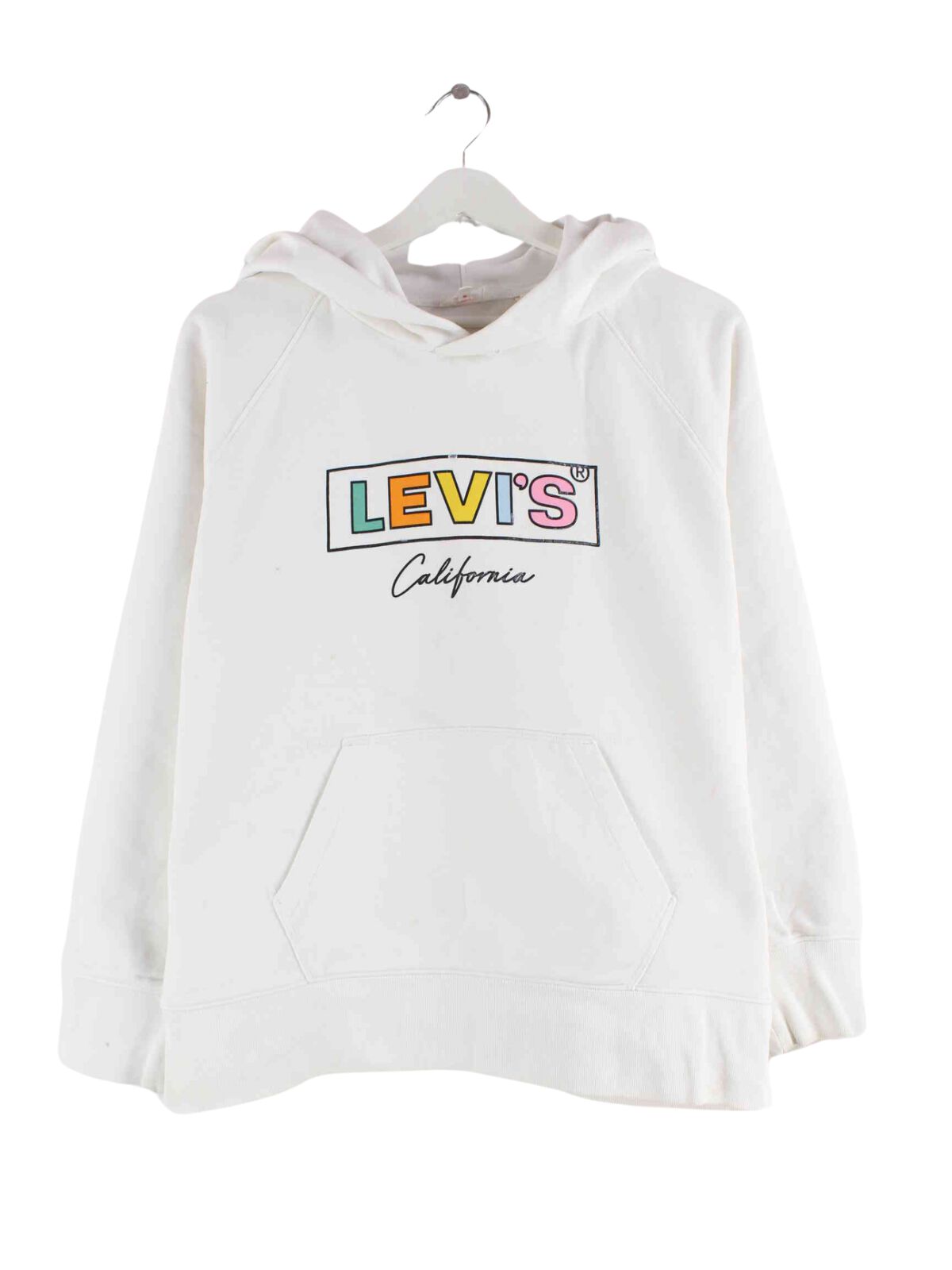 Levi's y2k Print Hoodie Weiß S (front image)