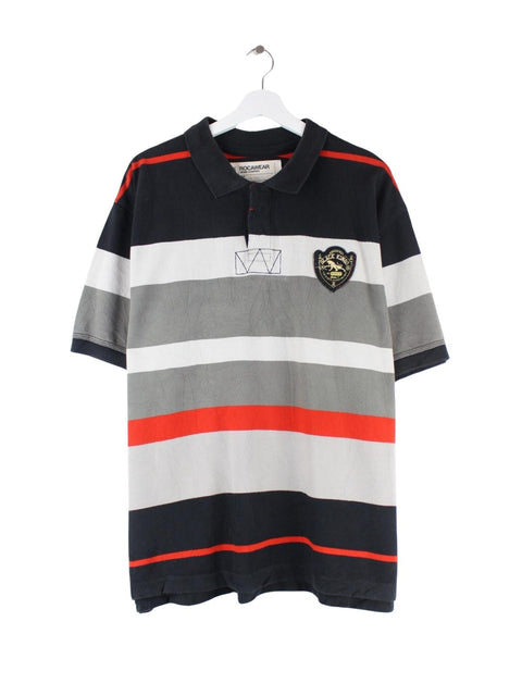 Roca Wear Striped Polo multicolore XL