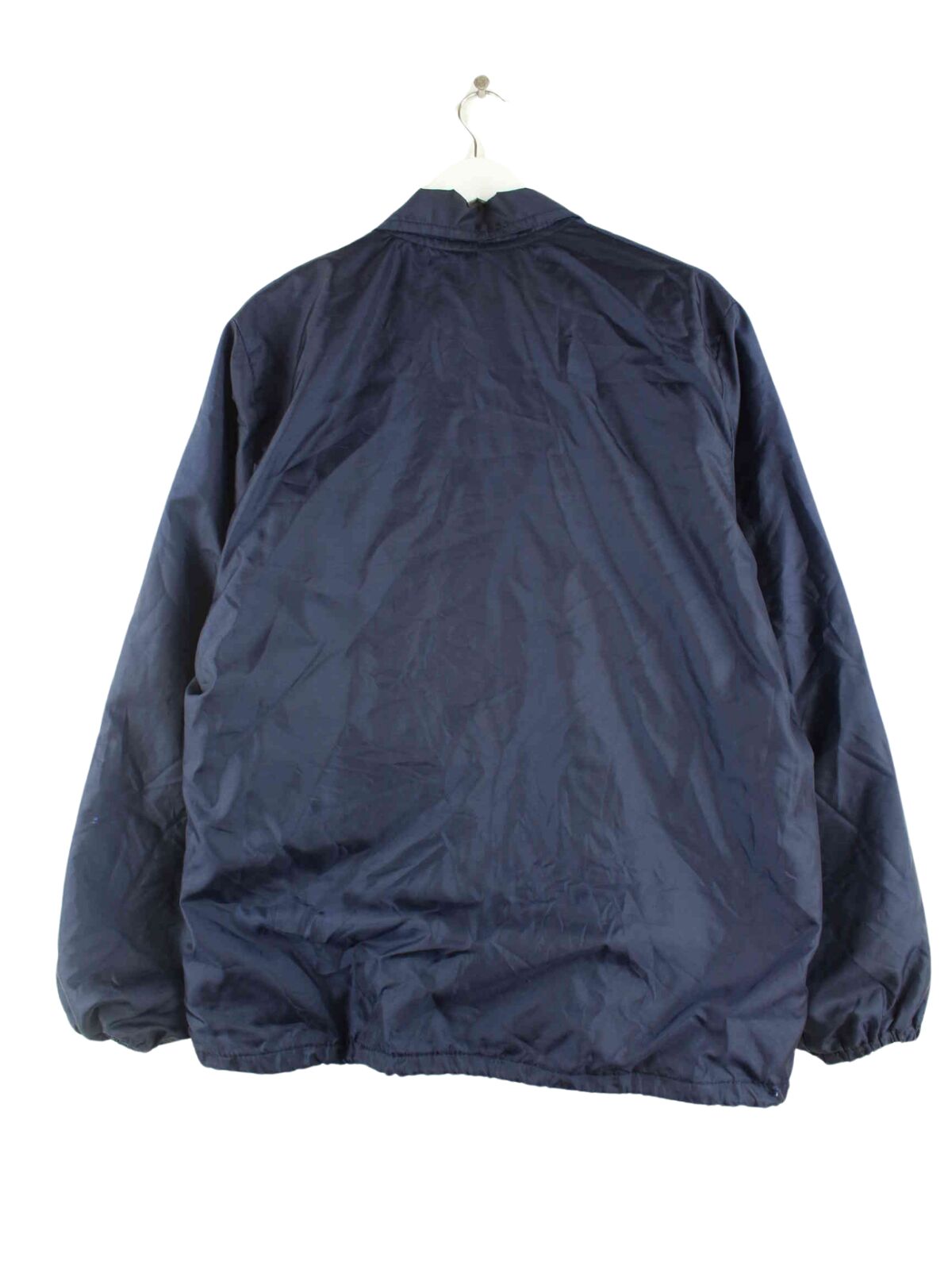 Vintage 80s Print Jacke Blau L (back image)