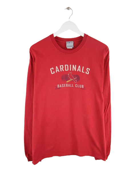 MLB 00s Cardinals Print Sweatshirt Rot L