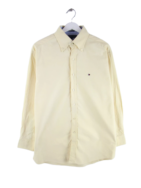 Tommy Hilfiger Regular Fit Hemd Gelb L