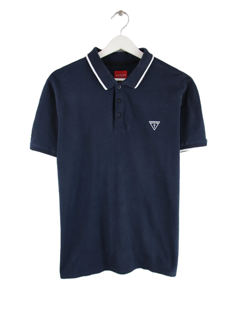 Guess Stripe polo bleu M