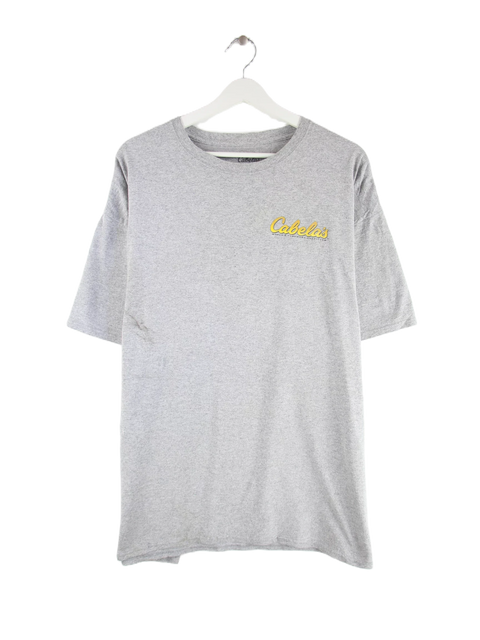 Cabela's 00s Labrador Print T-Shirt Gris XXL