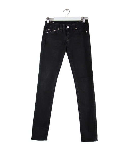 True Religion U Stitching jean femme noir W28
