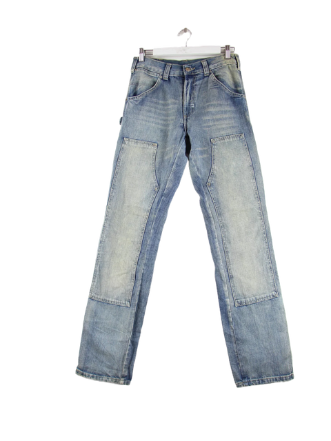 Vintage Workwear Double Knee Carpenter Jeans Blau W28