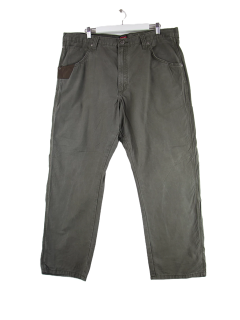 Wrangler Workwear Carpenter Hose Grün W40 L30