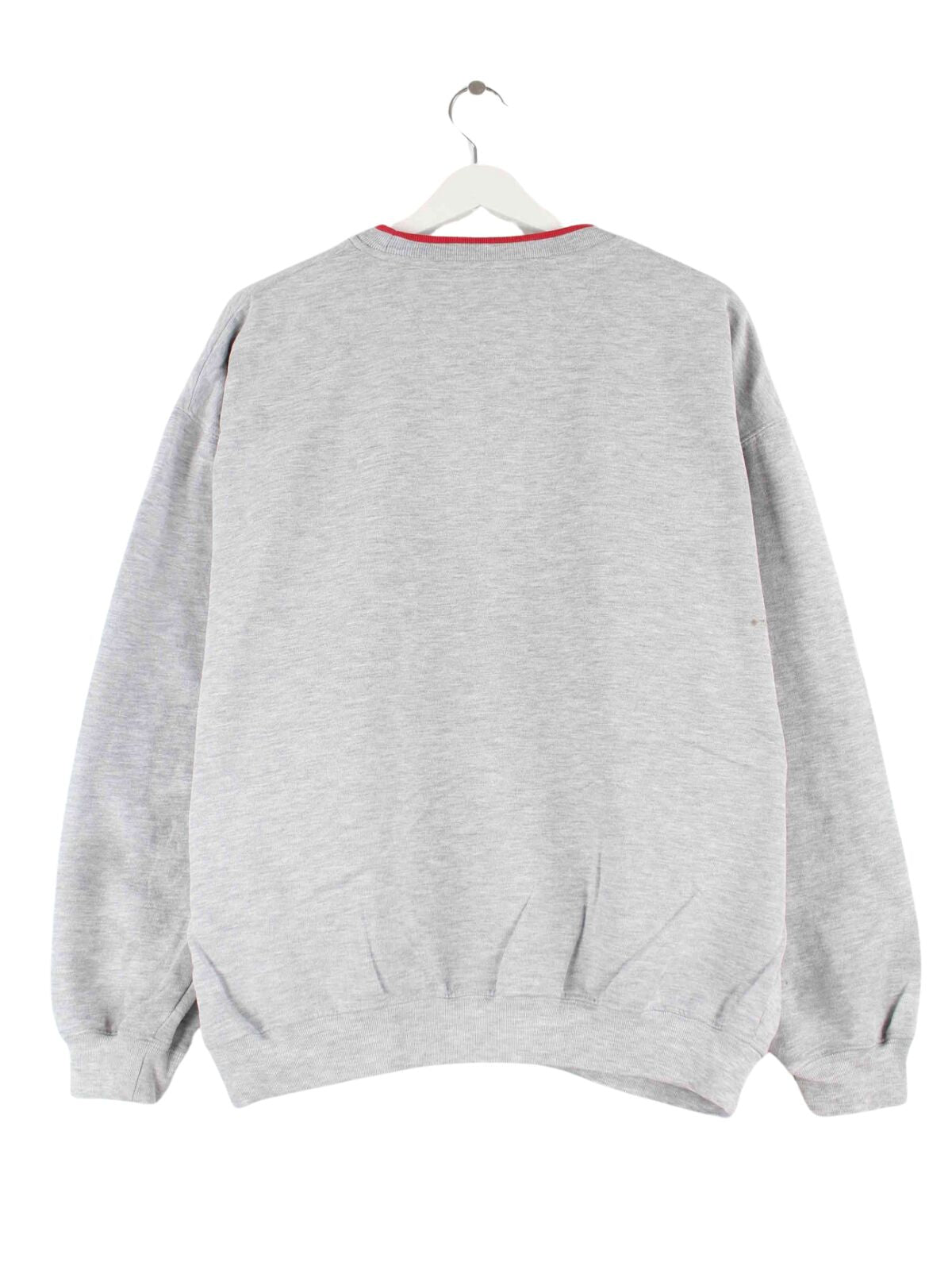 Nascar Embroidered Sweater Grau L (back image)