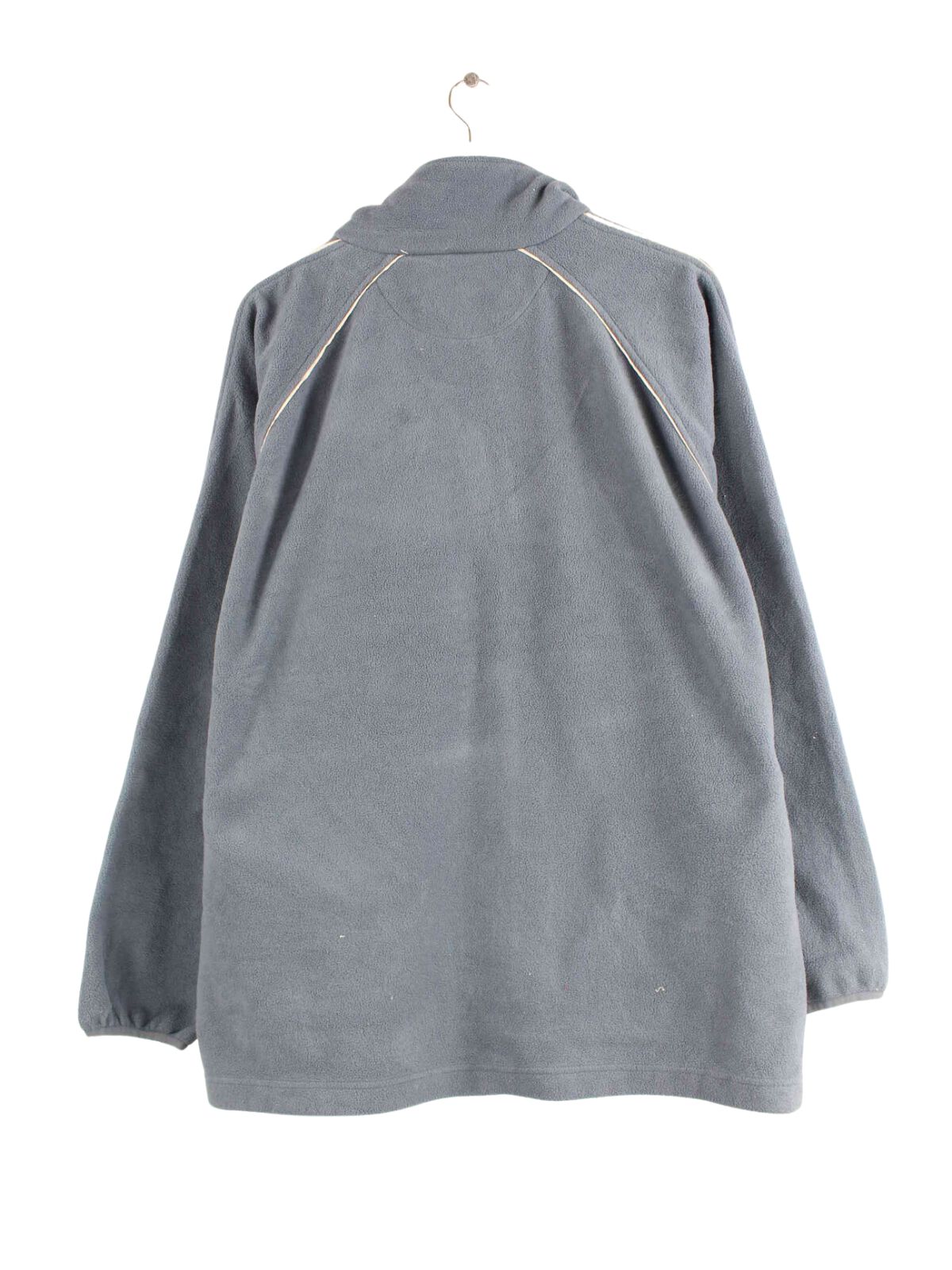 Adidas y2k Fleece Sweatjacke Blau XL (back image)