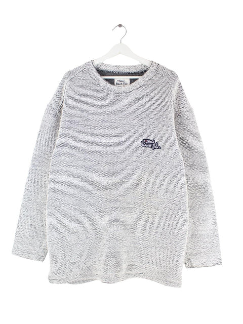 Weird Fish 00s Sweater Weiß XXL