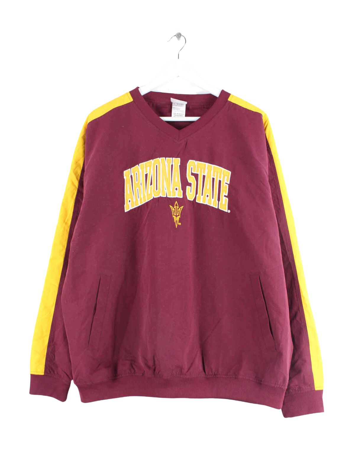 Vintage y2k Arizona Tracktop Sweater Rot XL (front image)