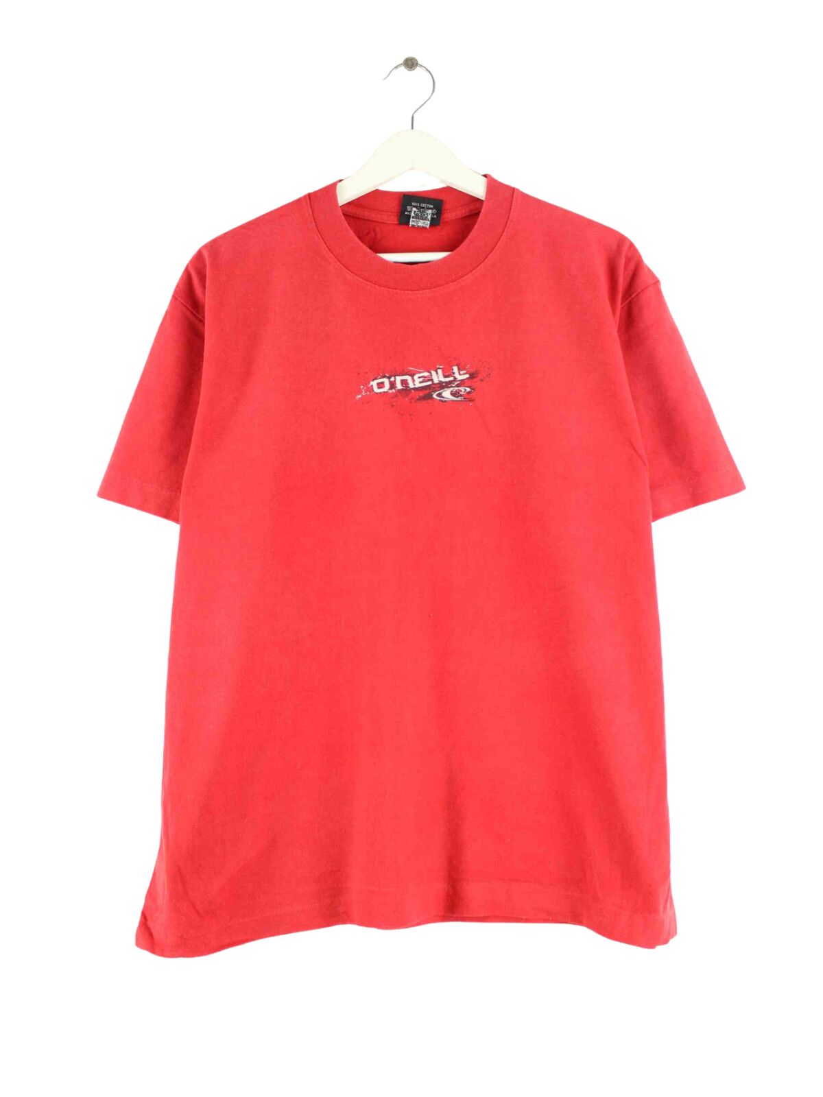 O'Neill 90s Vintage Print Single Stitched T-Shirt Rot M (front image)