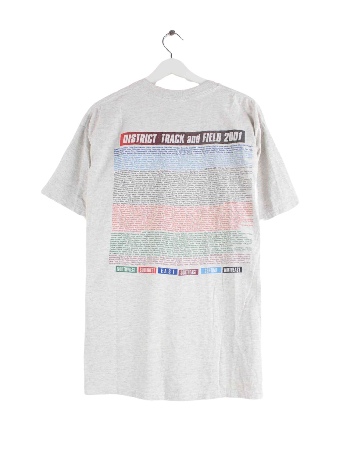 Port & Company 2001 Ohio High School Print T-Shirt Grau L (back image)