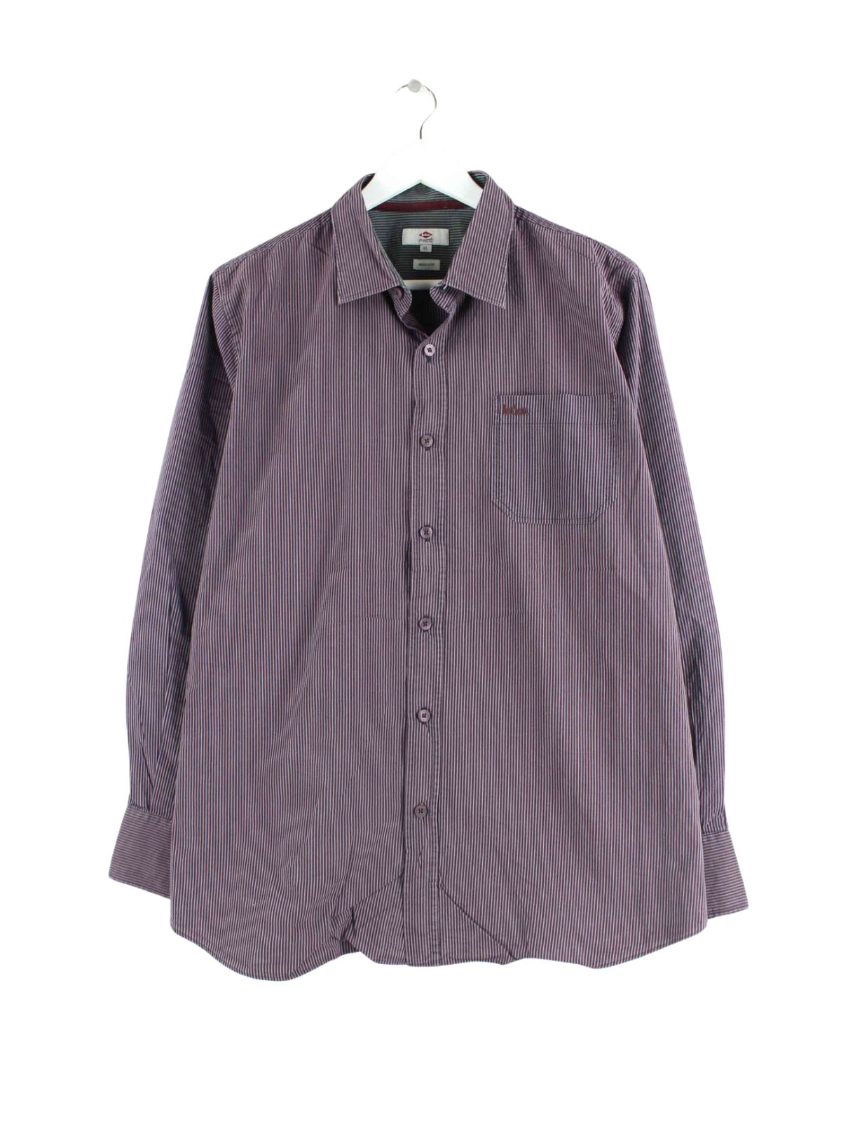 Lee Cooper Regular Fit Hemd Lila L (front image)