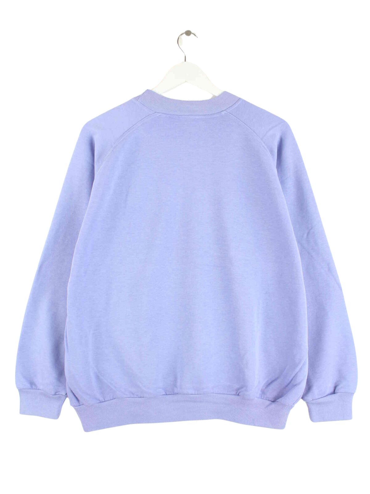 Adidas 80s Vintage Trefoil Print Sweater Blau S (back image)