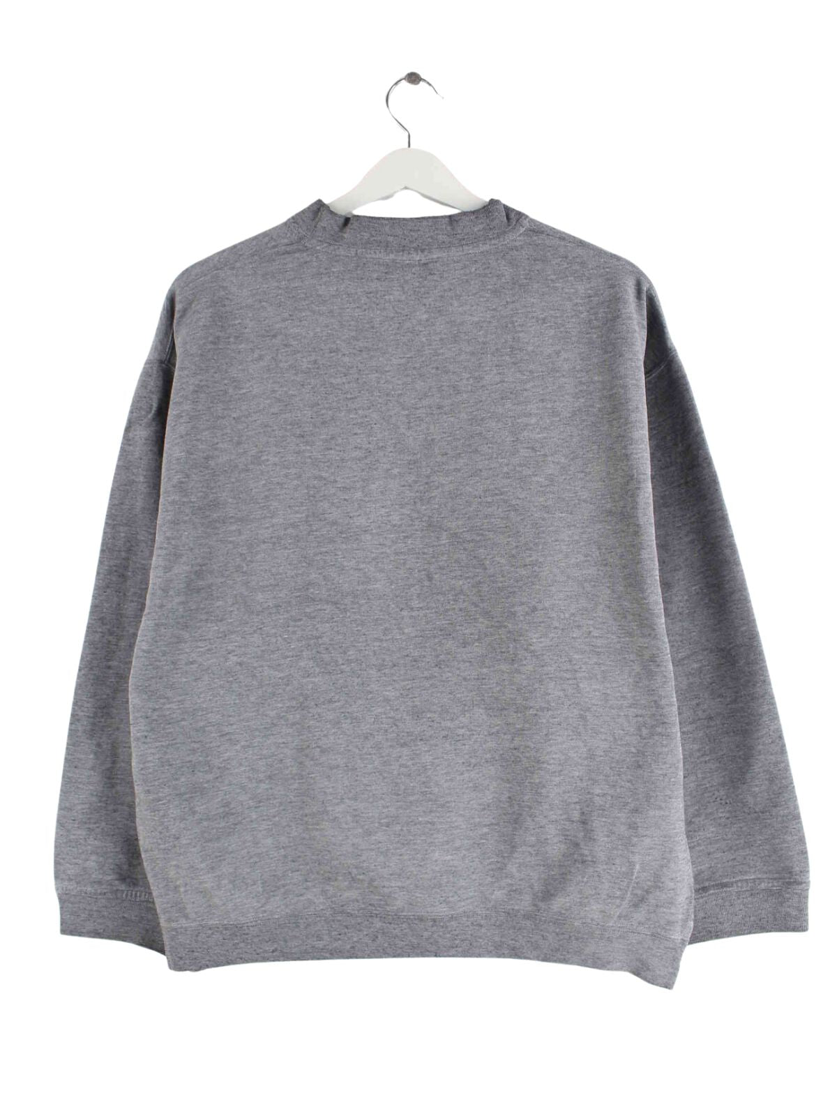 Reebok 90s Vintage Embroidered Sweater Grau S (back image)