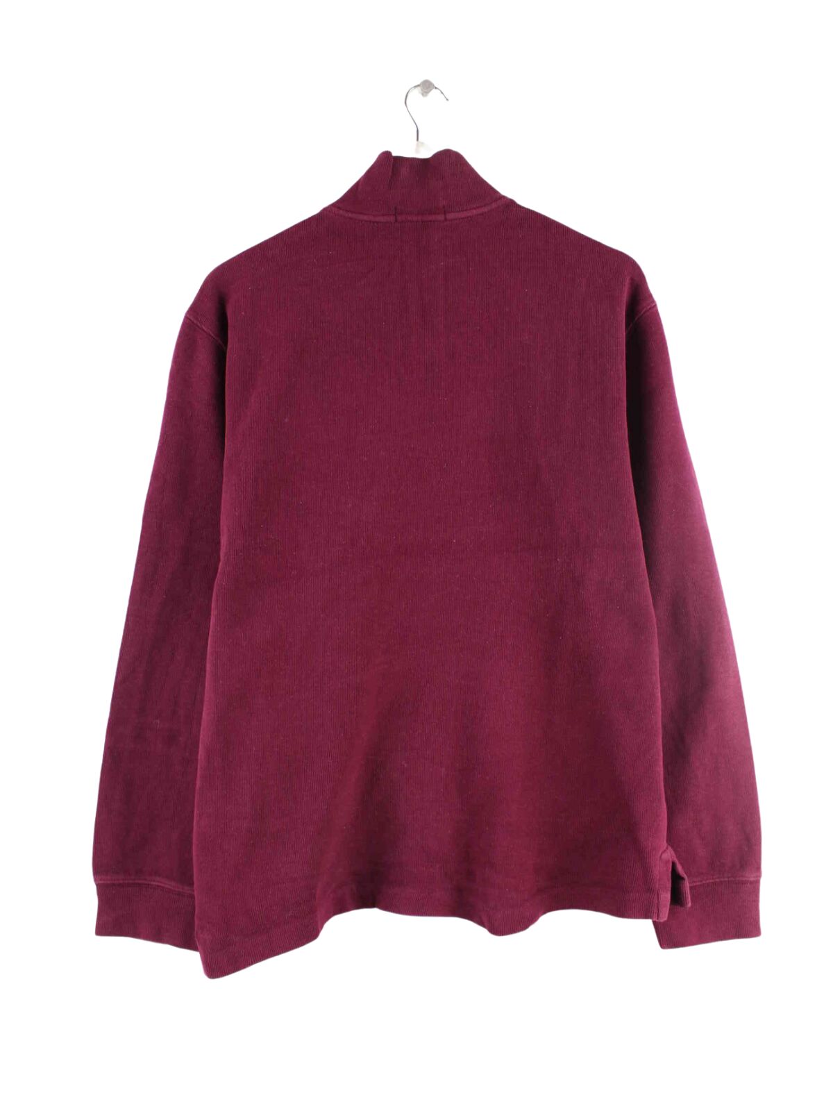 Ralph Lauren Half Zip Sweater Rot L (back image)