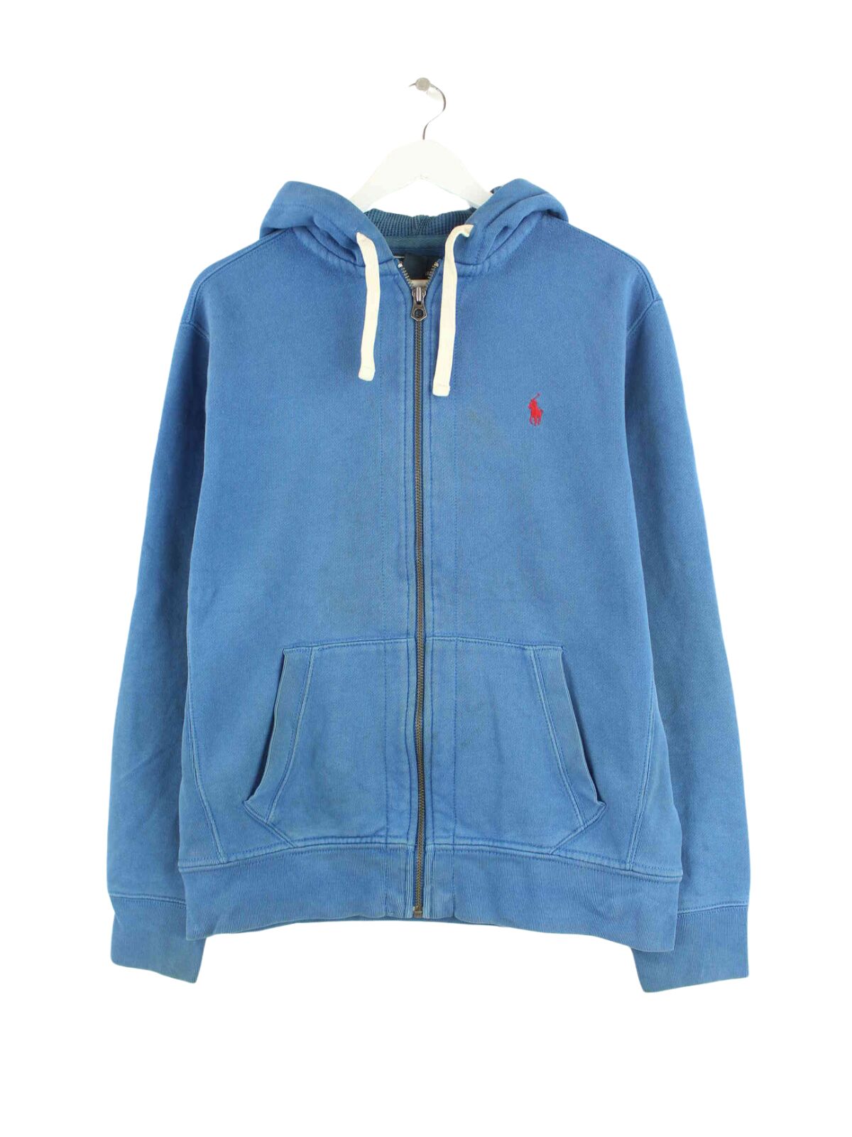 Ralph Lauren Basic Zip Hoodie Blau L (front image)