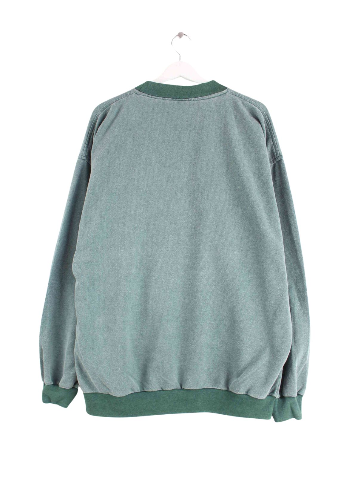 Nike 90s Vintage Embroidered Sweater Grün XL (back image)