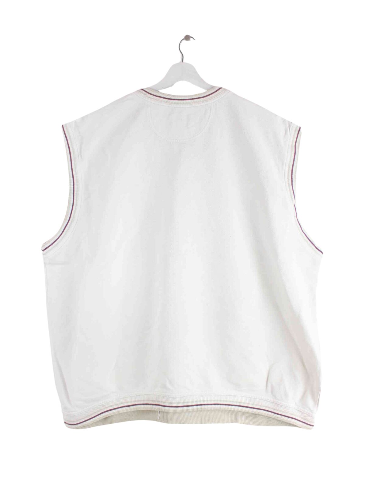 Nike 90s Vintage Court Pullunder Weiß XXL (back image)