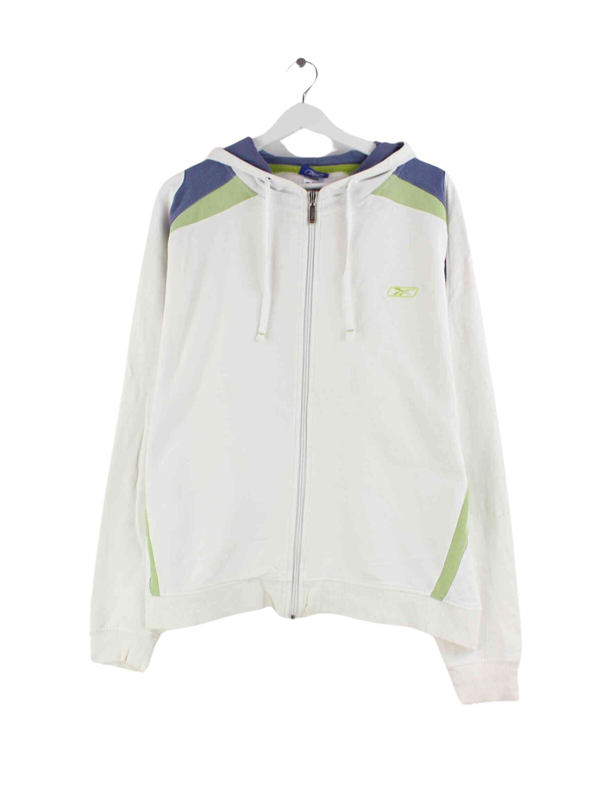 Reebok y2k Embroidered Hoodie Weiß L (front image)