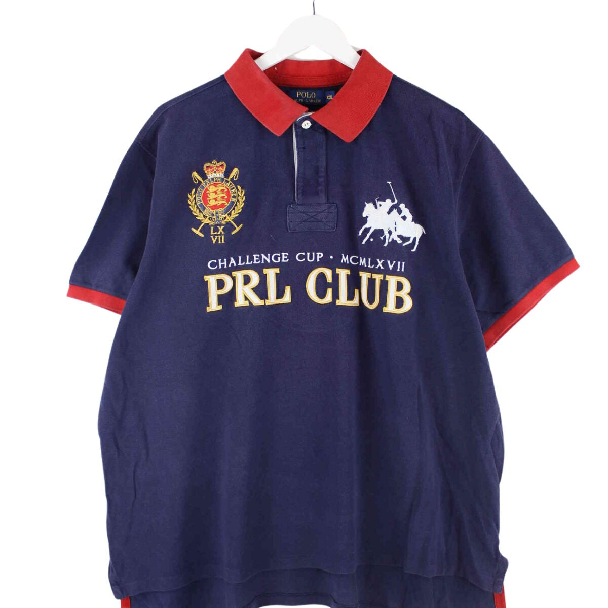 Ralph Lauren PRL Club Challenge Embroidered Polo Blue XXL – Peeces