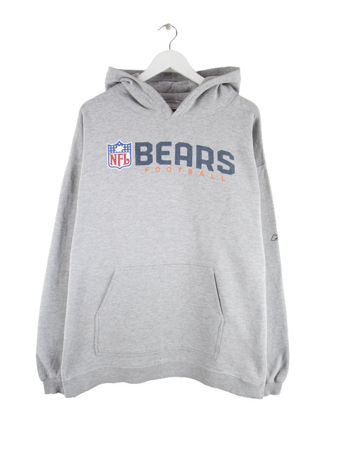 Reebok 00s NFL Chicago Bears Print Hoodie Grau XXL