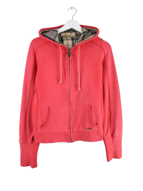Barbour Damen Zip Hoodie Rot S