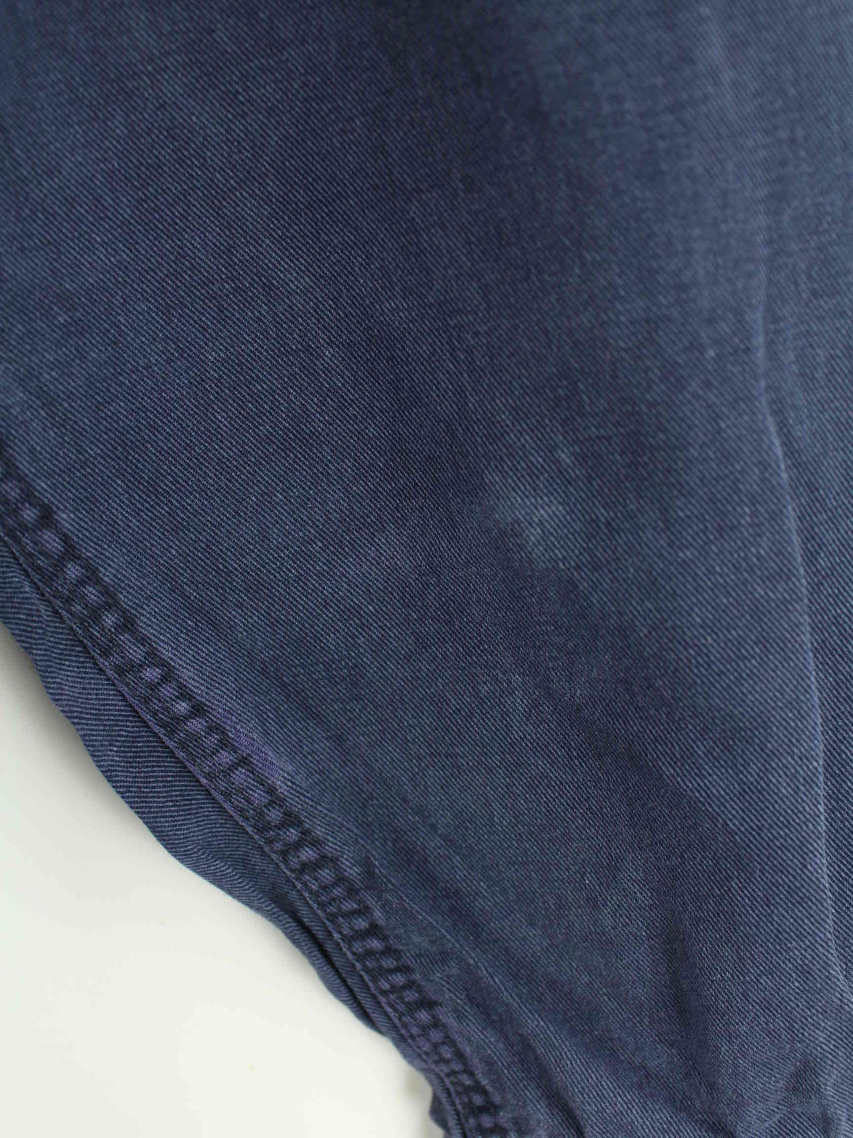 Carhartt y2k Embroidered Hemd Blau XXL (detail image 4)