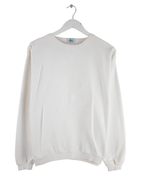 Lacoste x Izod 90s Vintage Tennis Sweater Weiß M
