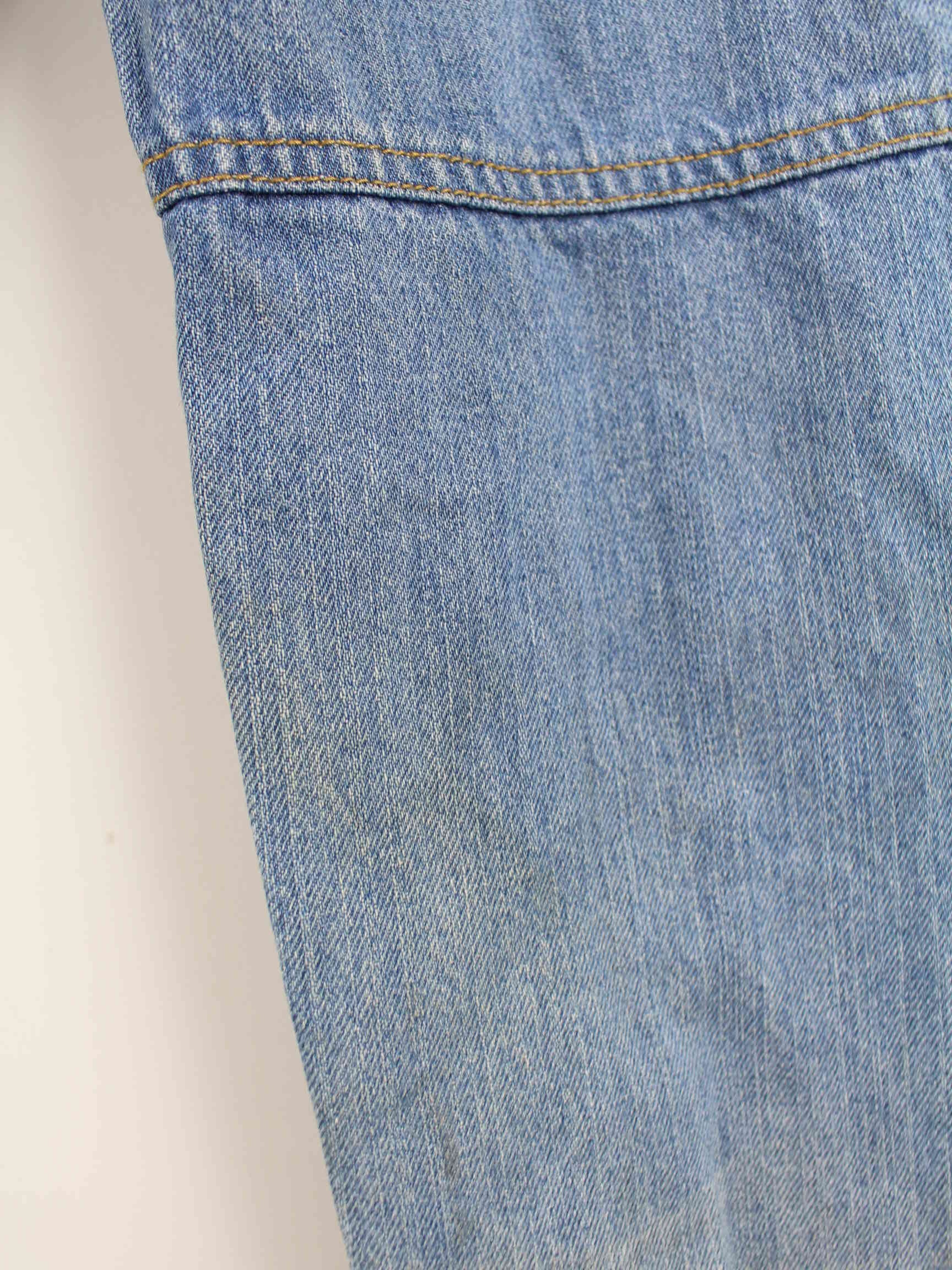 Makaveli y2k 2Pac Print Jeans Blau (detail image 12)