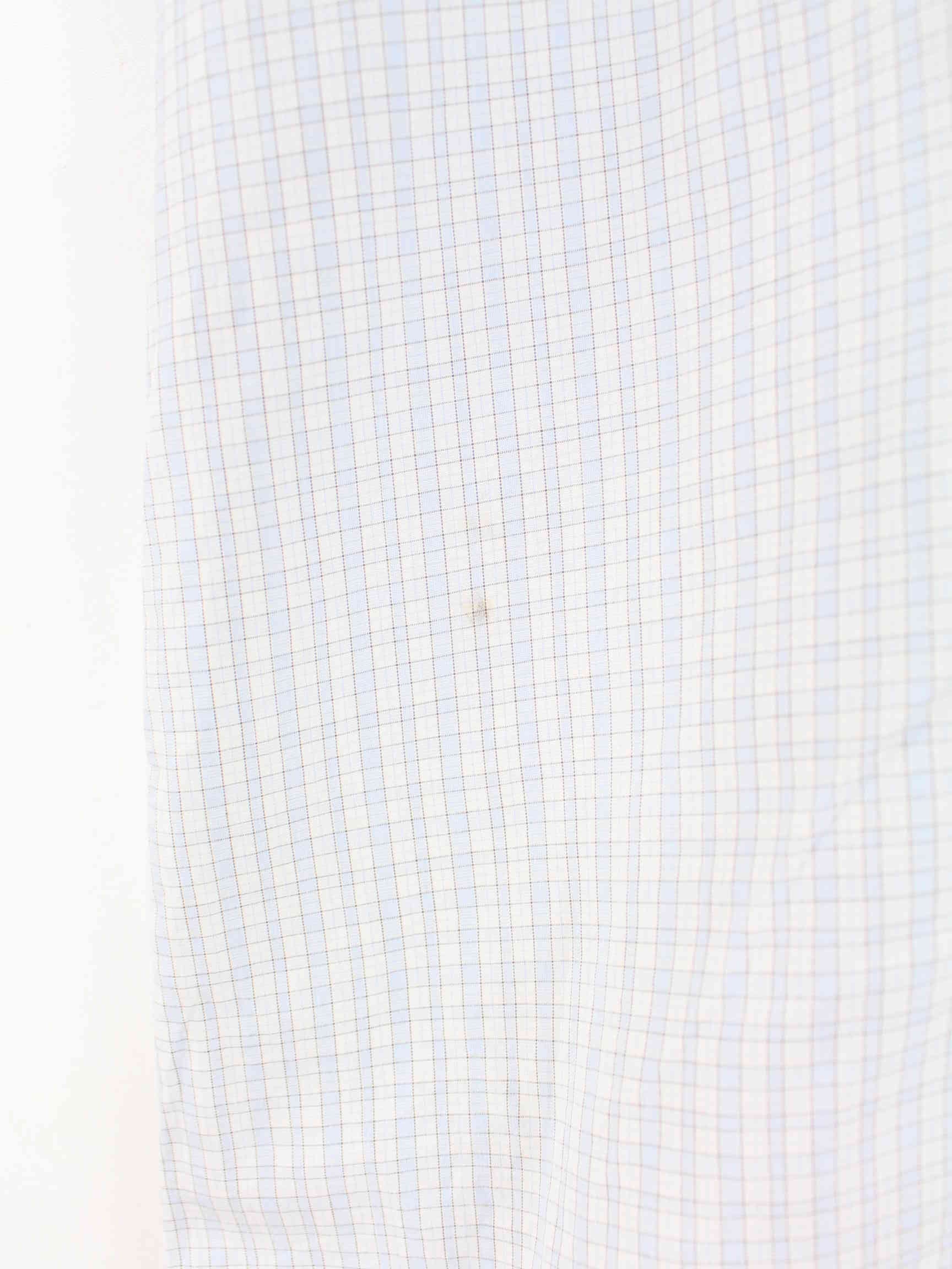 Lacoste Checked Kurzarm Hemd Blau M (detail image 2)