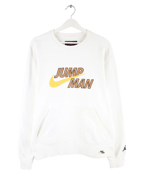 Jordan x Nike 00s Jump Man Big Swoosh Sweater Weiß S