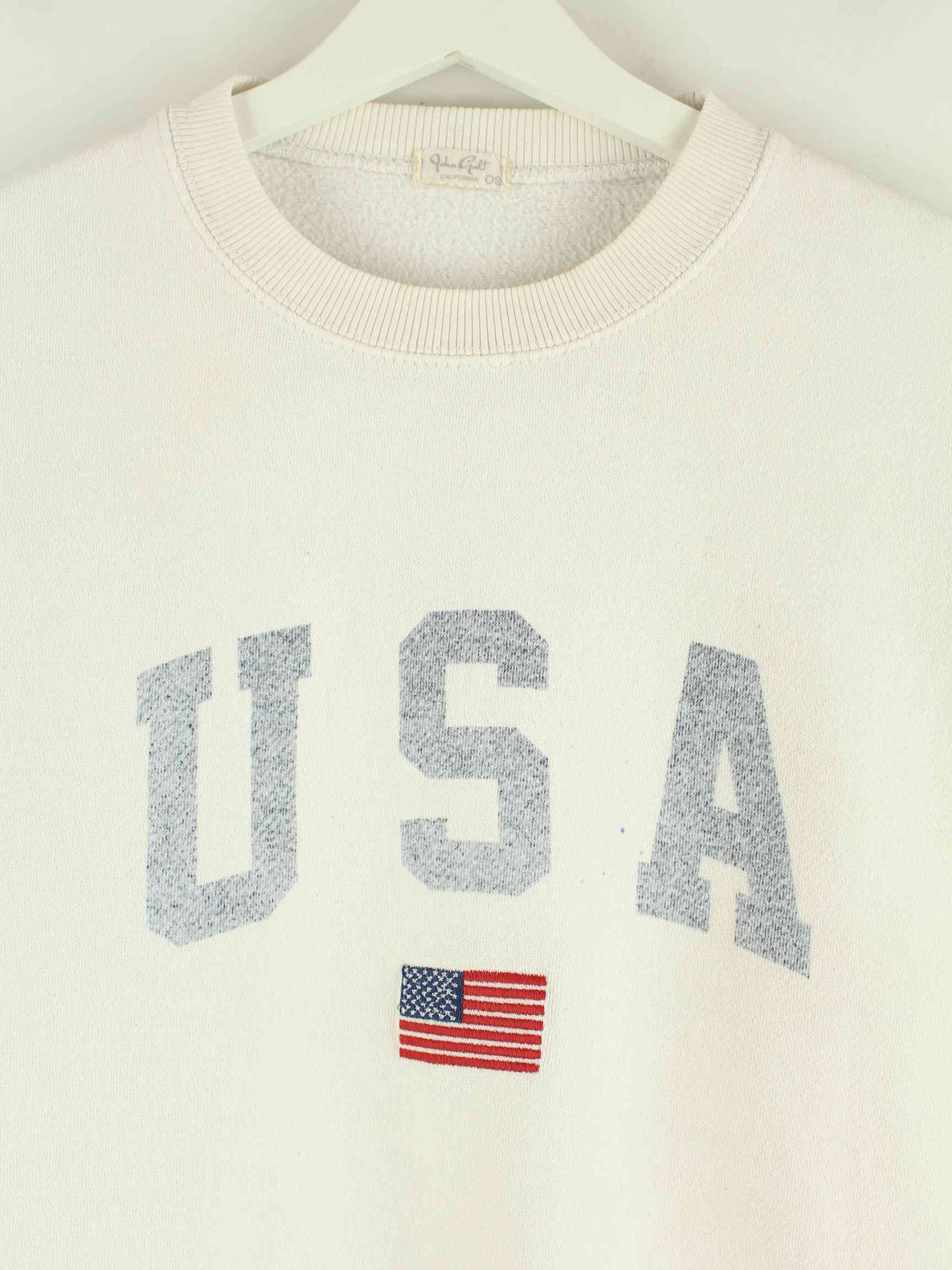 Vintage USA Sweater Weiß L (detail image 1)