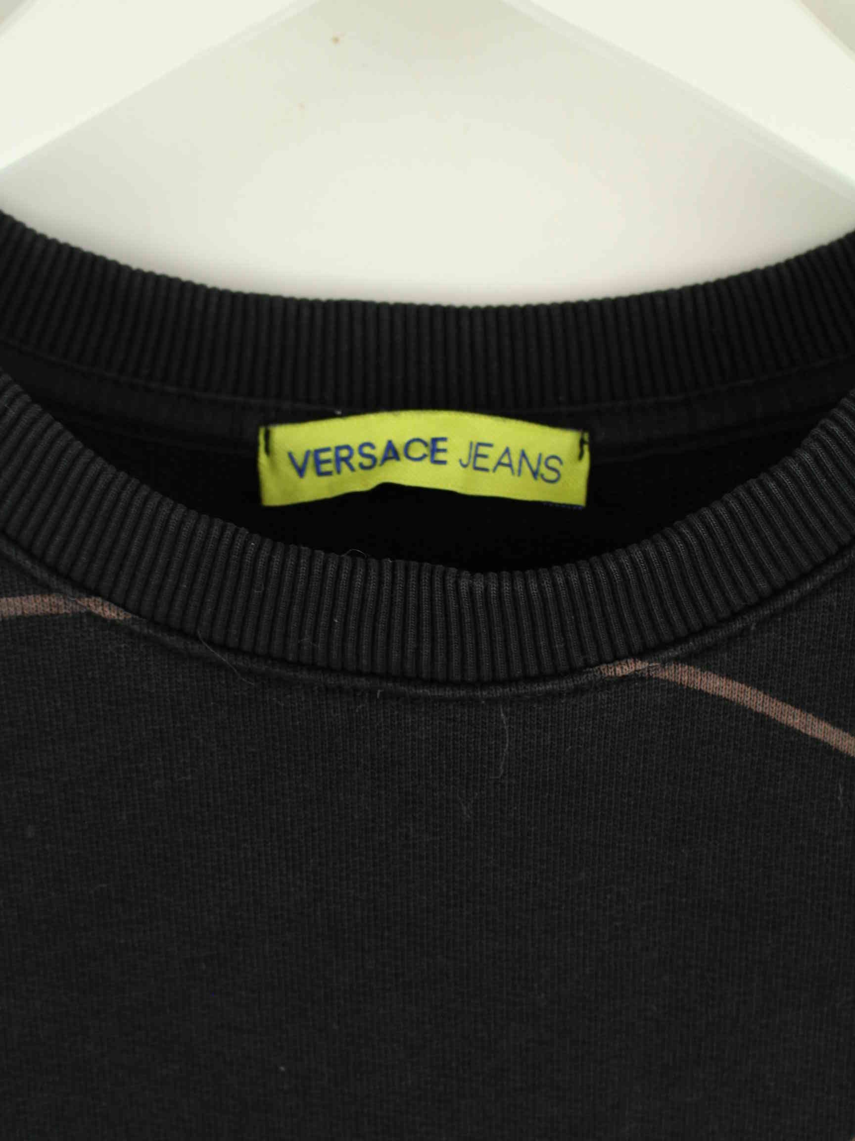 Versace Jeans Print Sweater Schwarz M (detail image 2)
