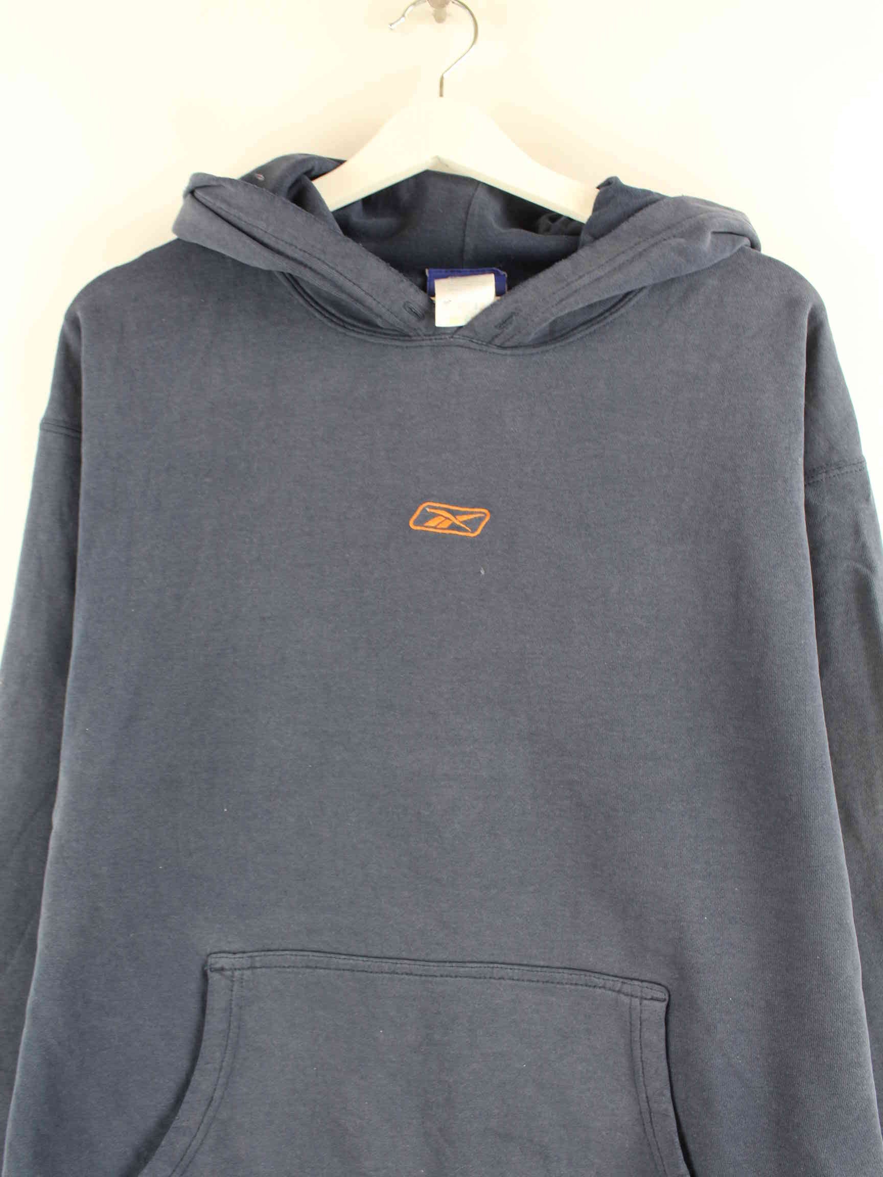 Reebok y2k Embroidered Hoodie Blau L (detail image 1)