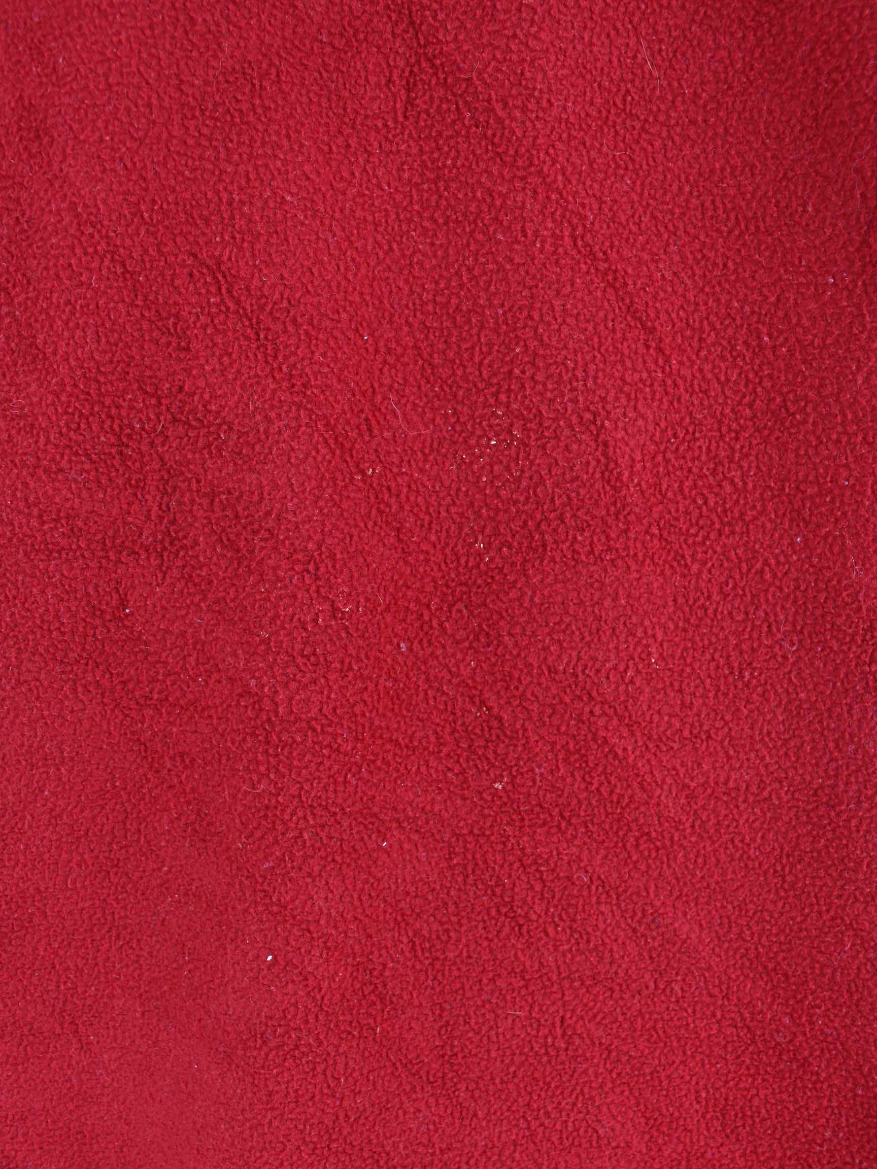 Gant 90s Vintage Fleece Half Zip Sweater Rot L (detail image 2)