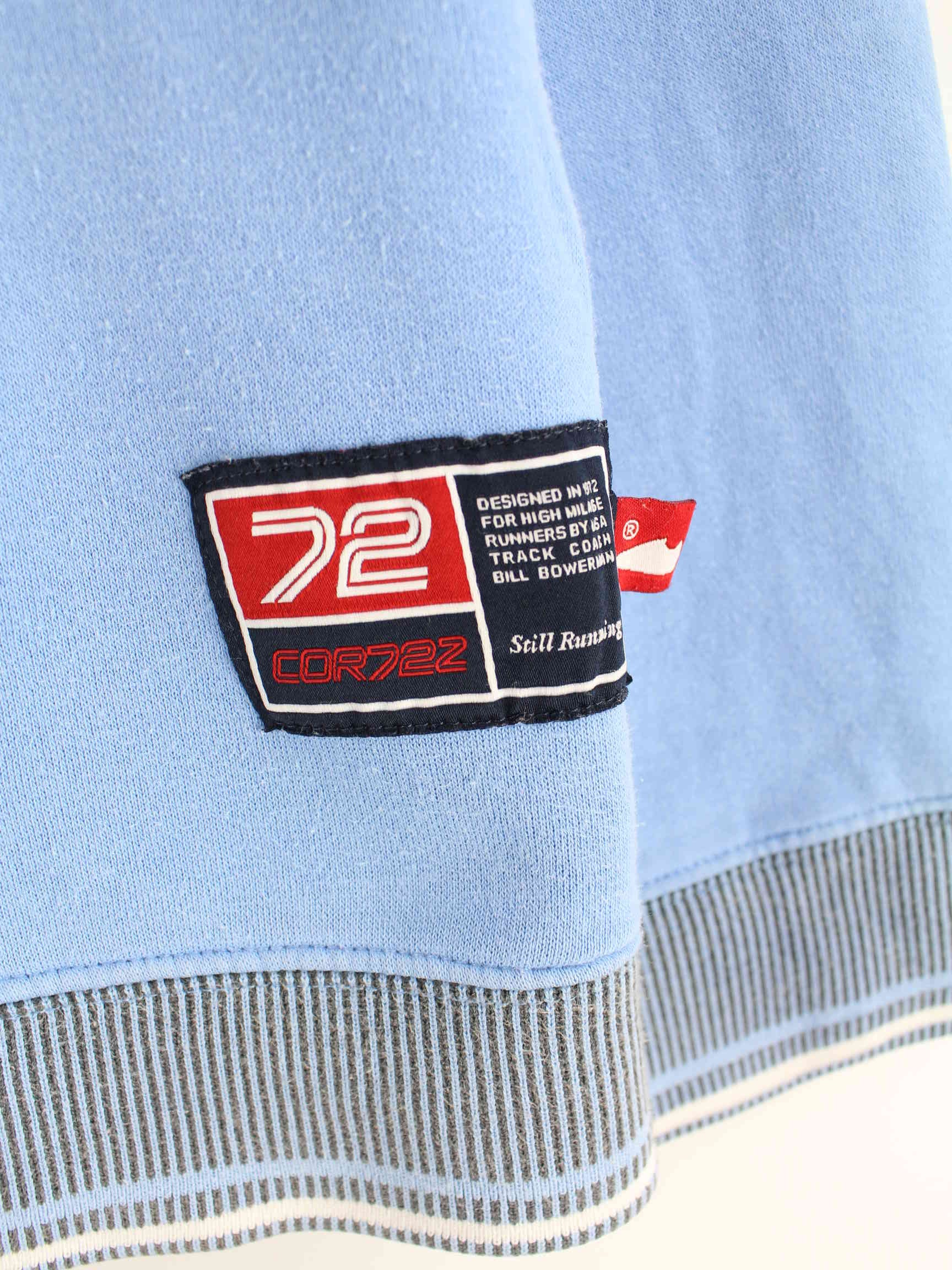 Nike y2k Cor7ez Embroidered Sweater Blau L (detail image 5)