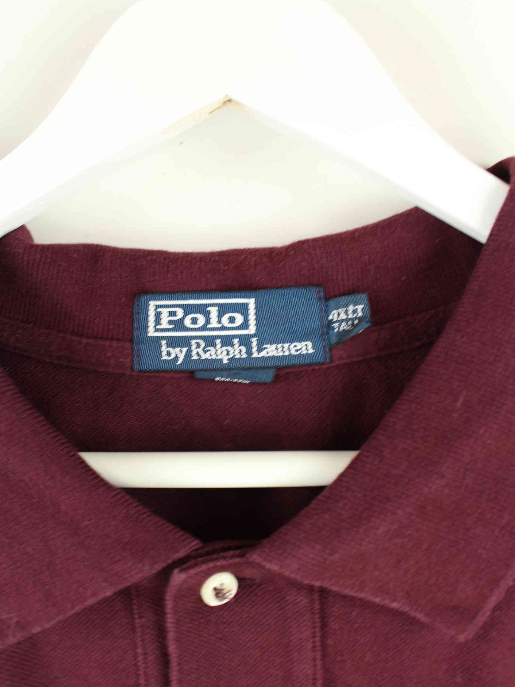 Ralph Lauren 90s Vintage Polo Lila 4XL (detail image 2)