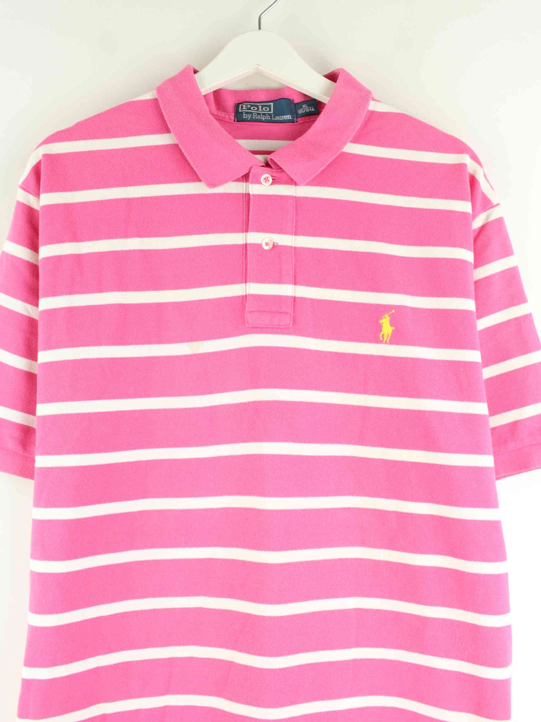 Ralph Lauren 90s Vintage Polo Pink XL (detail image 1)