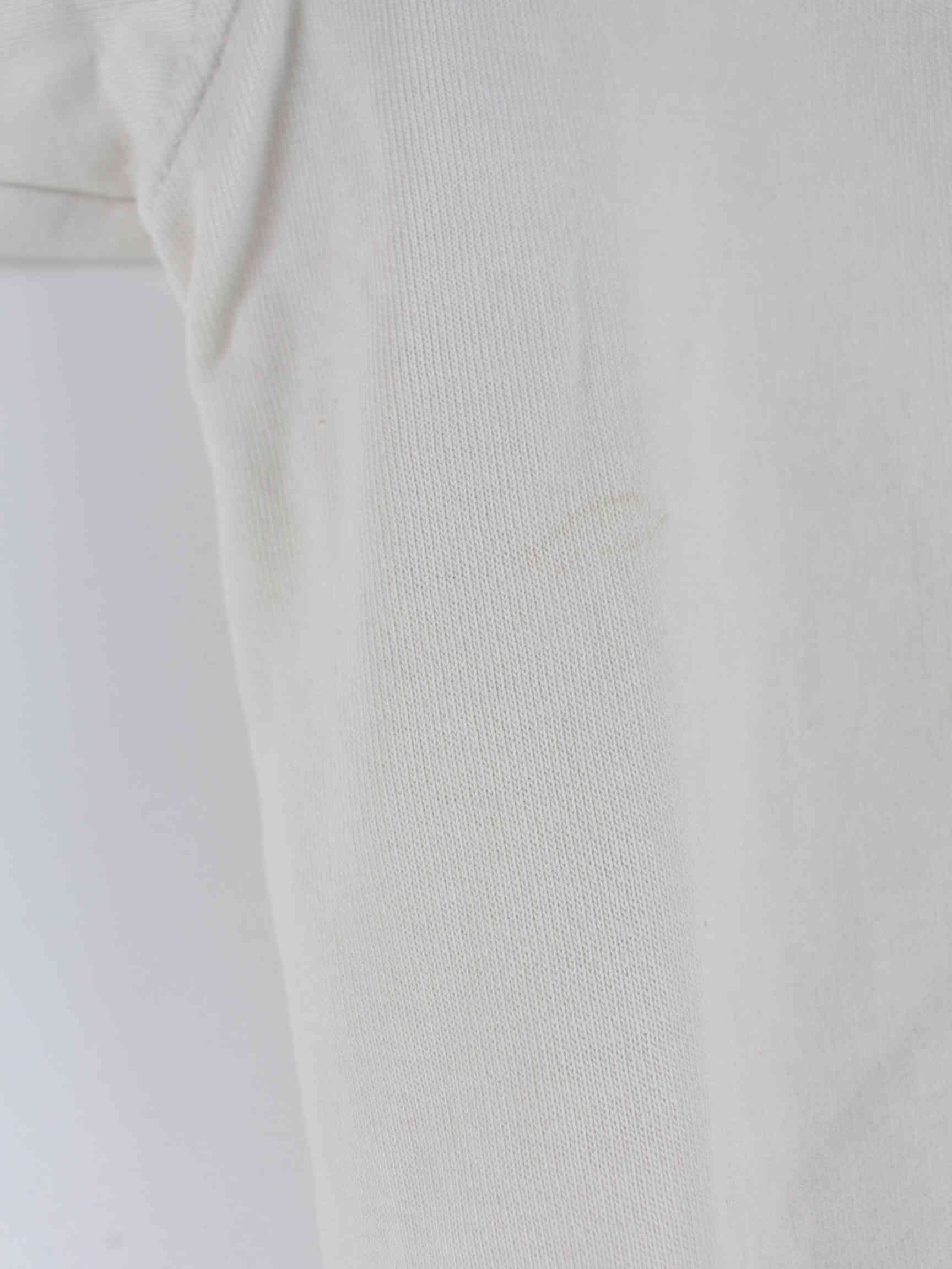 Champion y2k Embroidered Logo Sweater Beige M (detail image 4)