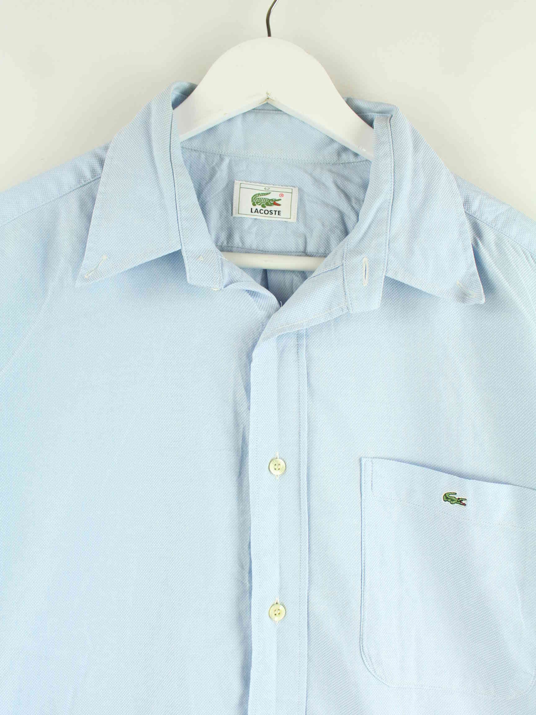 Lacoste Kurzarm Hemd Blau XL (detail image 1)