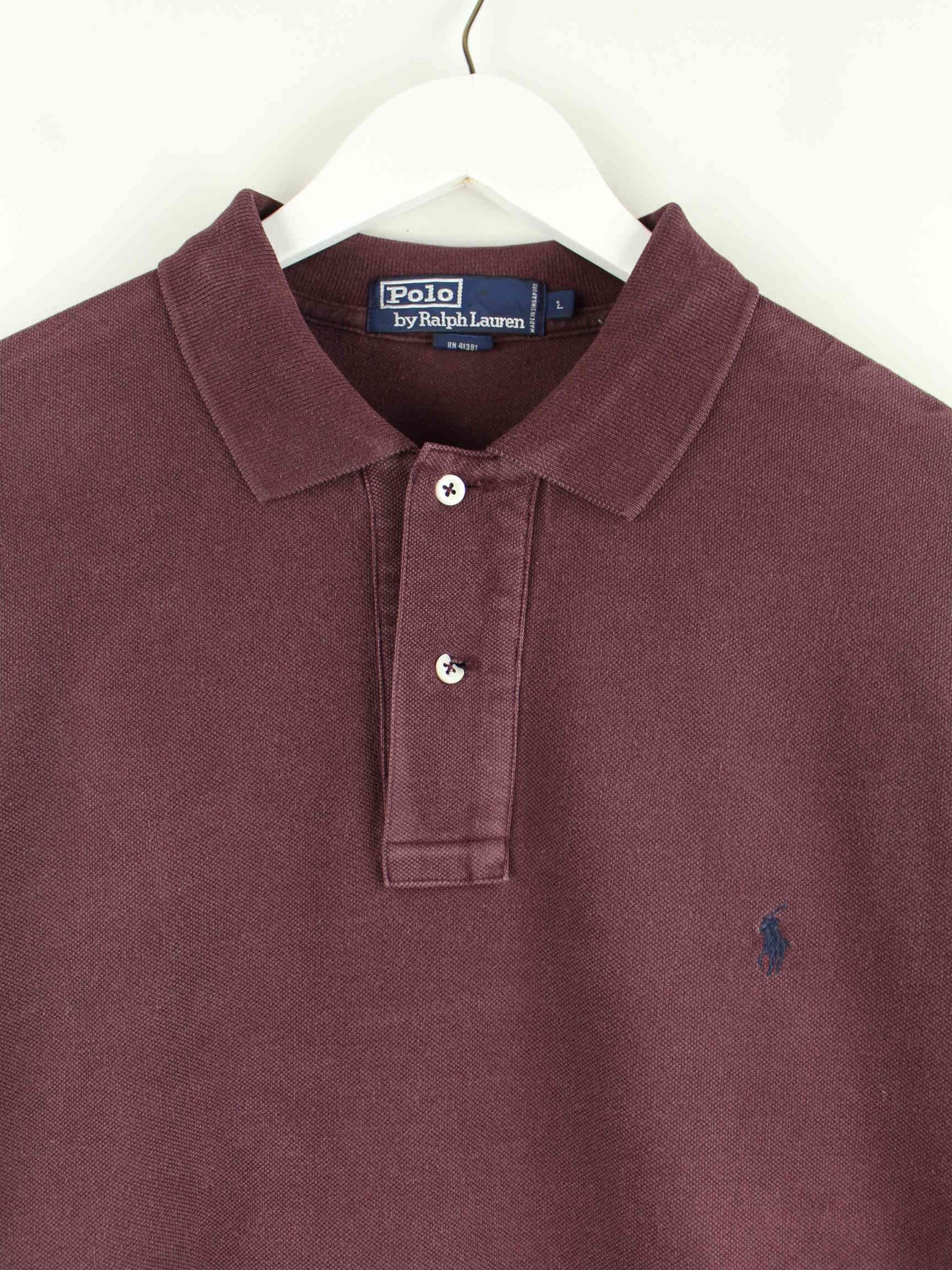 Ralph Lauren 90s Vintage Polo Sweater Lila L (detail image 1)