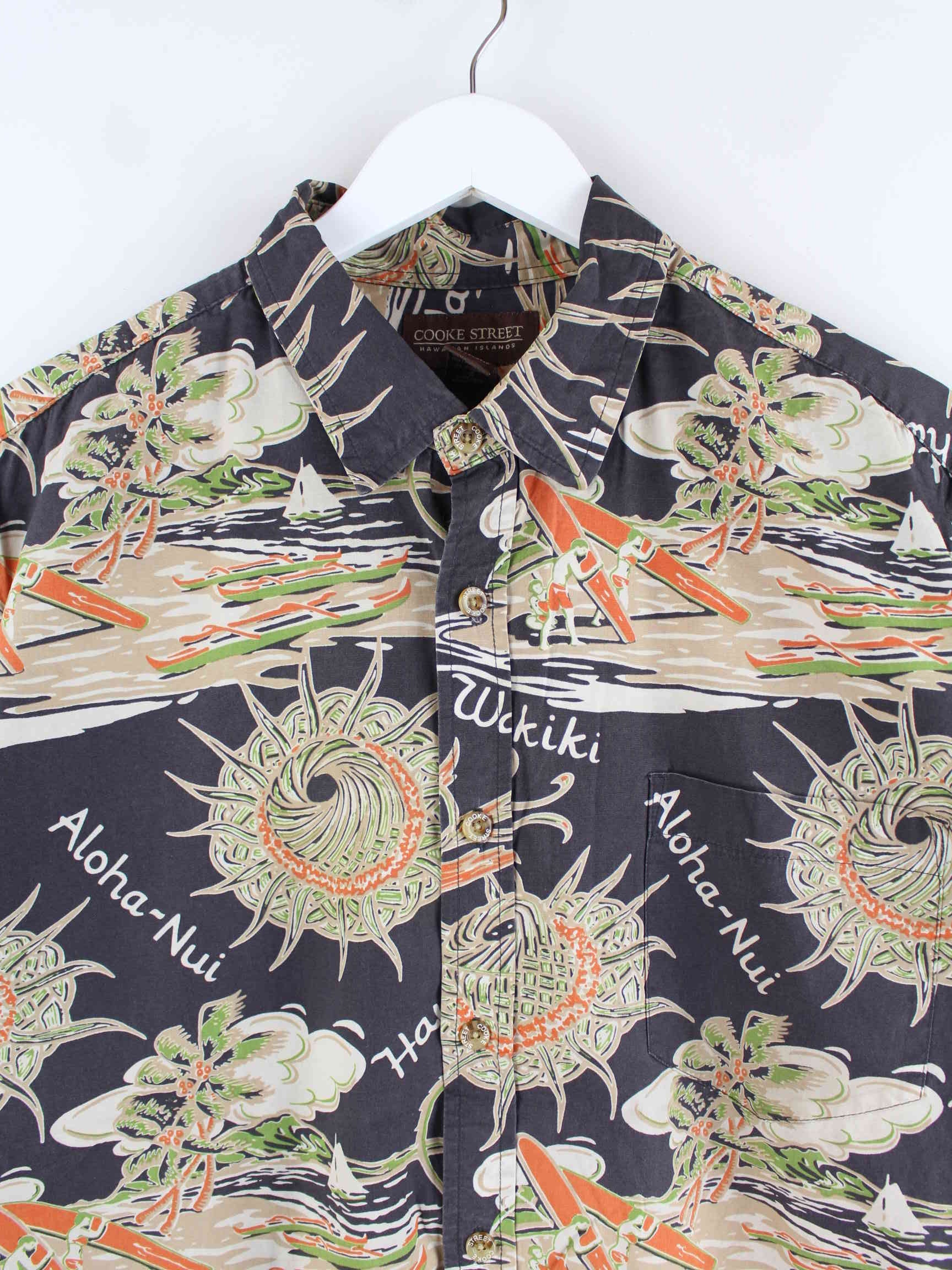 Vintage 90s Hawaii Hemd Mehrfarbig L (detail image 1)