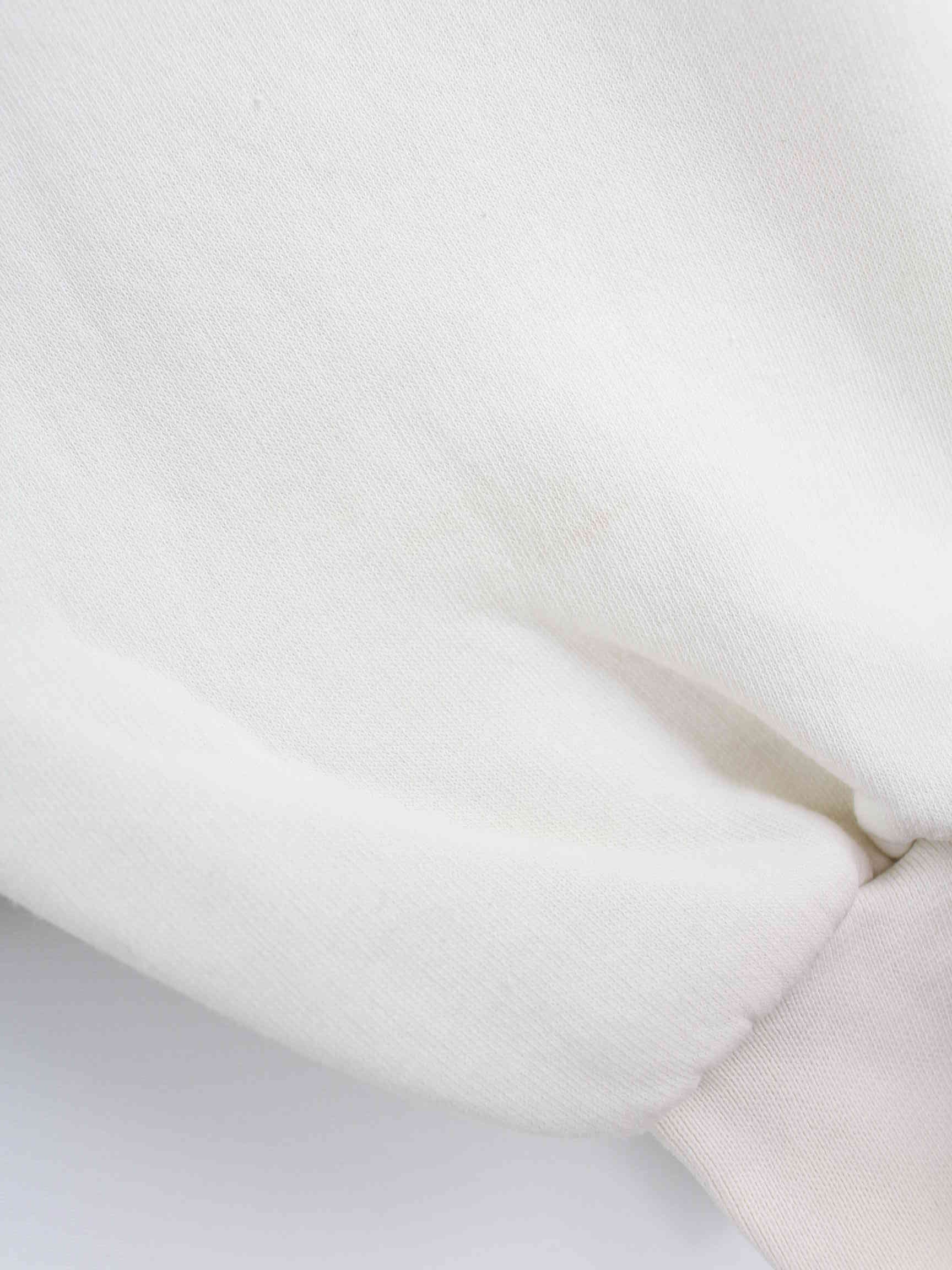 Tommy Hilfiger 90s Vintage Embroidered Hoodie Beige XL (detail image 7)