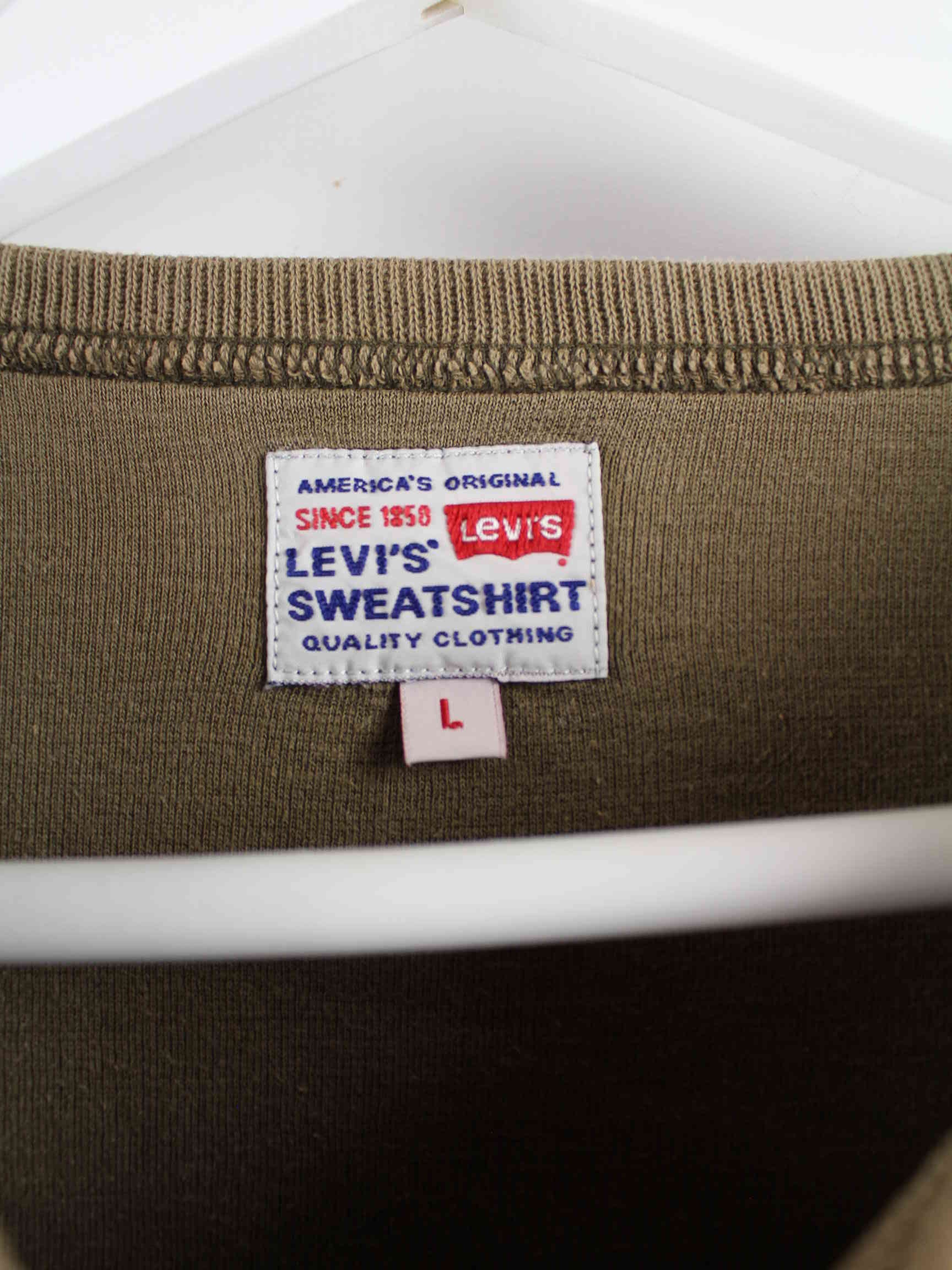 Levi's 90s Vintage Sweater Braun L (detail image 2)