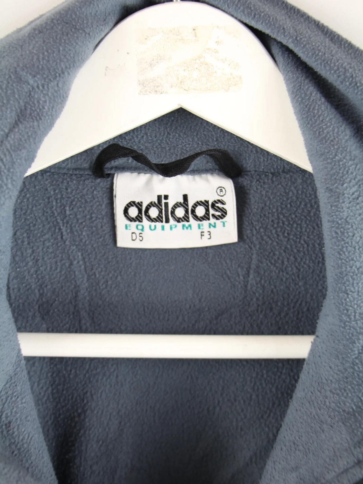 Adidas Fleece Grau M – Etikett