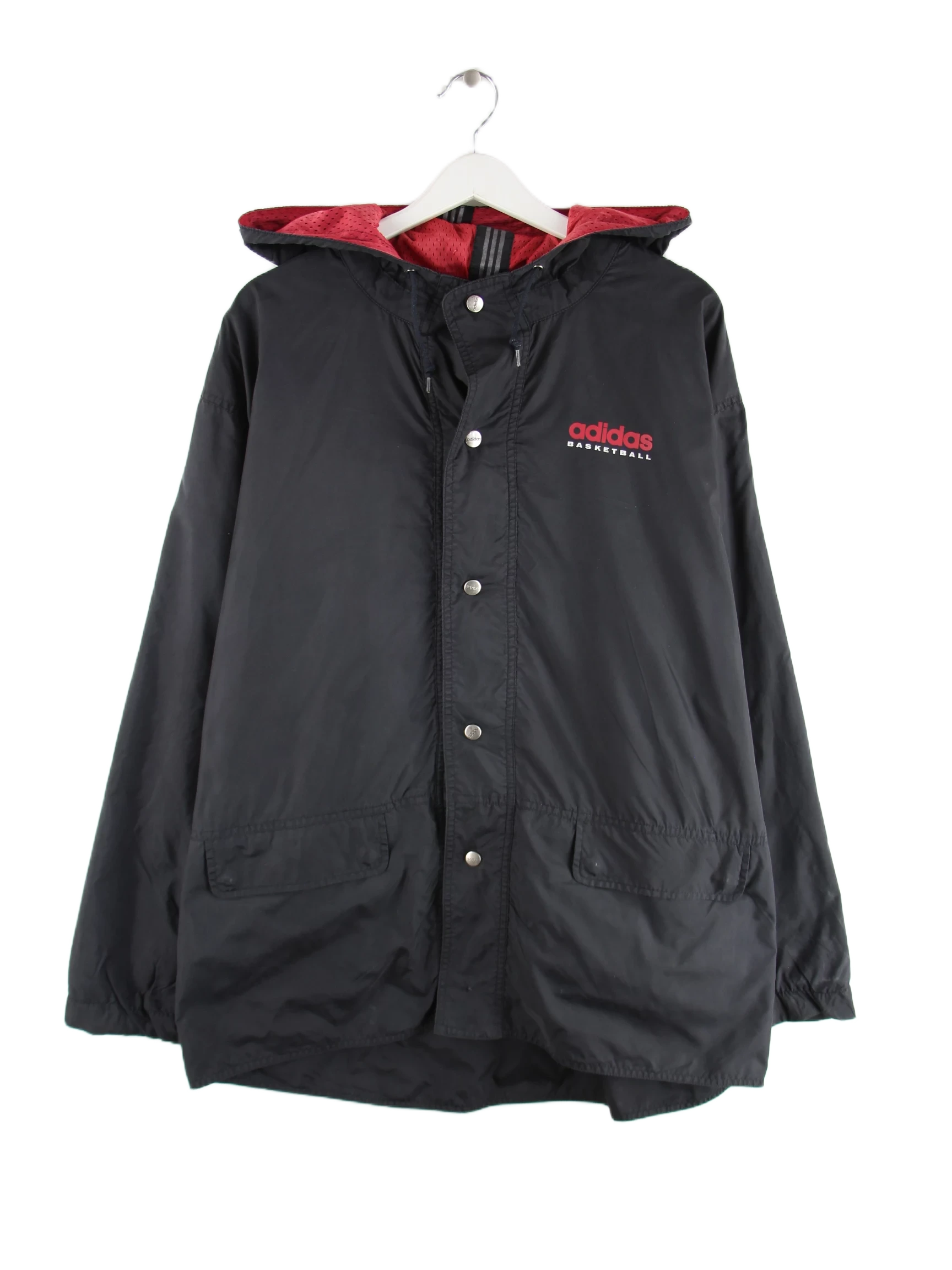 Adidas Leichte Jacke Schwarz L – Vorderseite