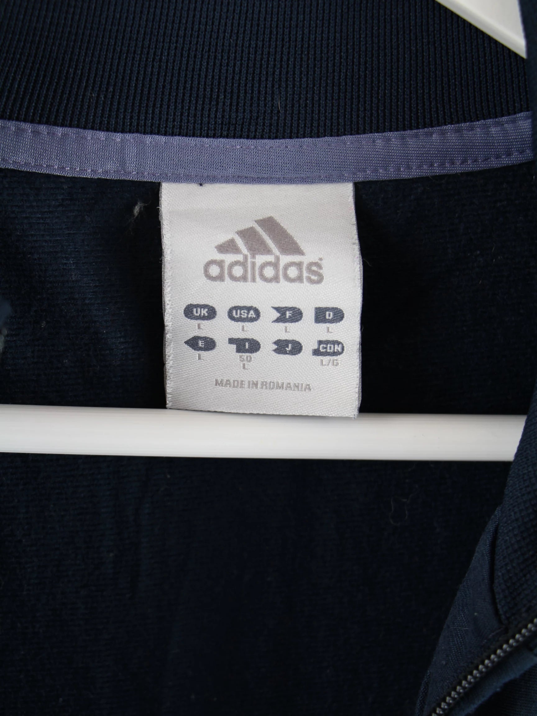 Adidas Trainingsjacke Blau L – Detailbild 2