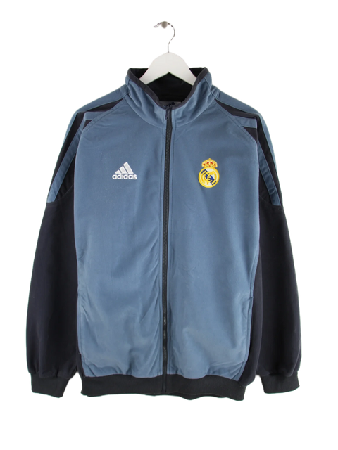 Adidas Trainingsjacke Blau XXL – Vorderseite