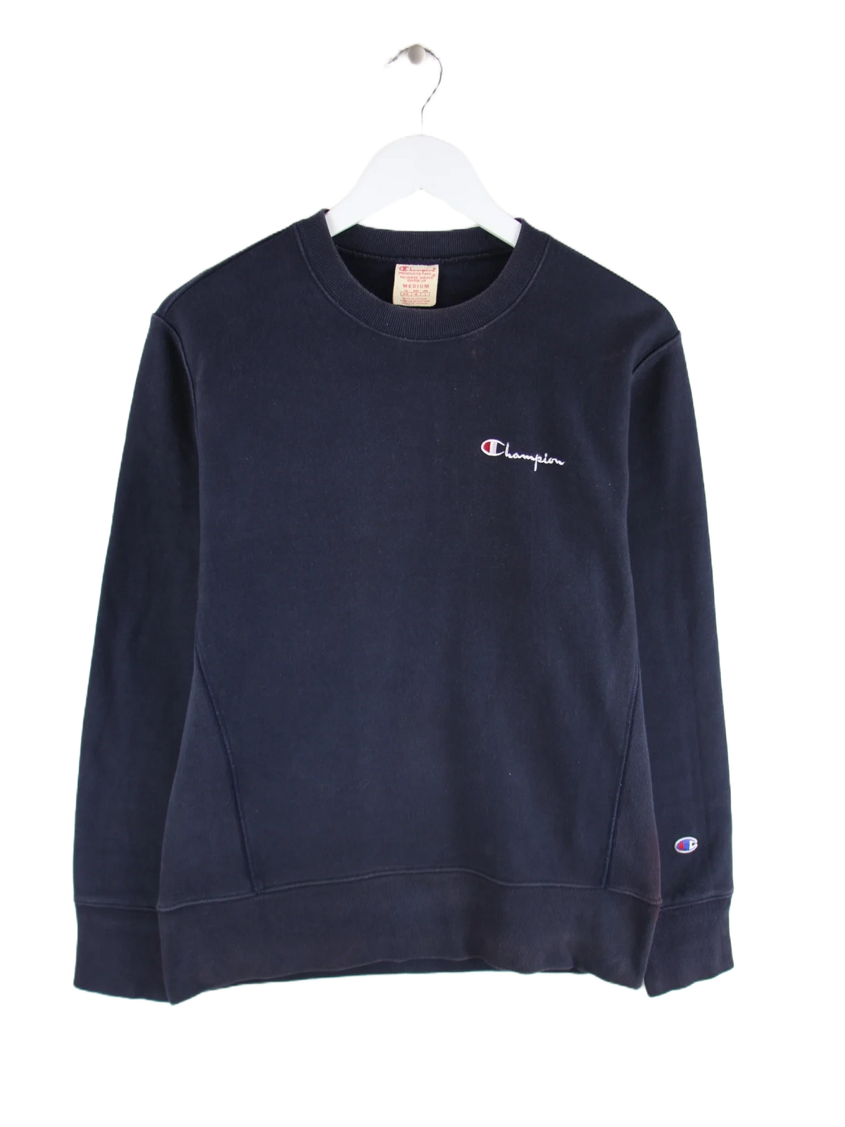 Champion Sweater Blau M – Vorderseite